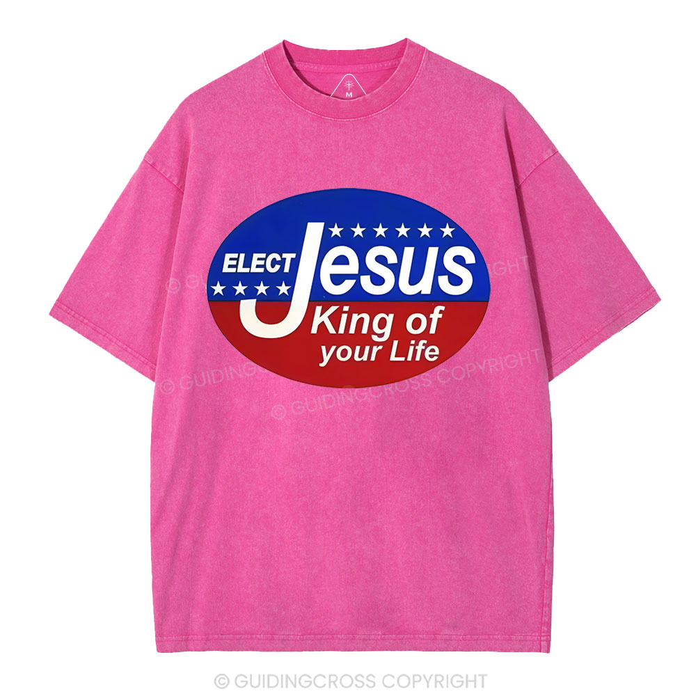 New-Sample Christian Washed T-Shirt Sale - GuidingCross