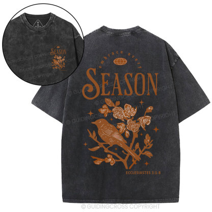 Embrace Every Season Christian Washed T-Shirt
