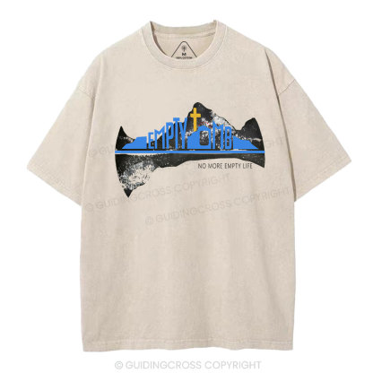 Empty Tomb Chrsitian Washed T-Shirt