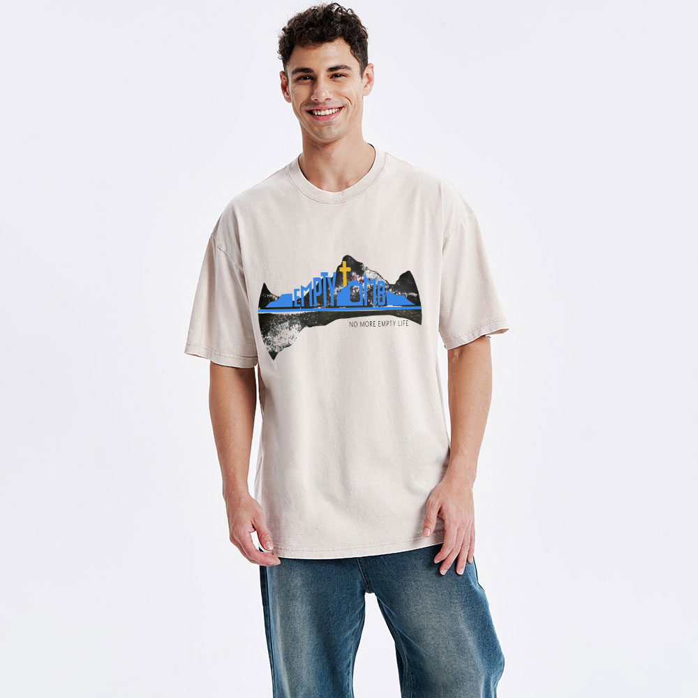 Empty Tomb Chrsitian Washed T-Shirt