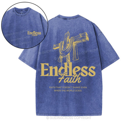 Endless Faith Christian Washed T-Shirt