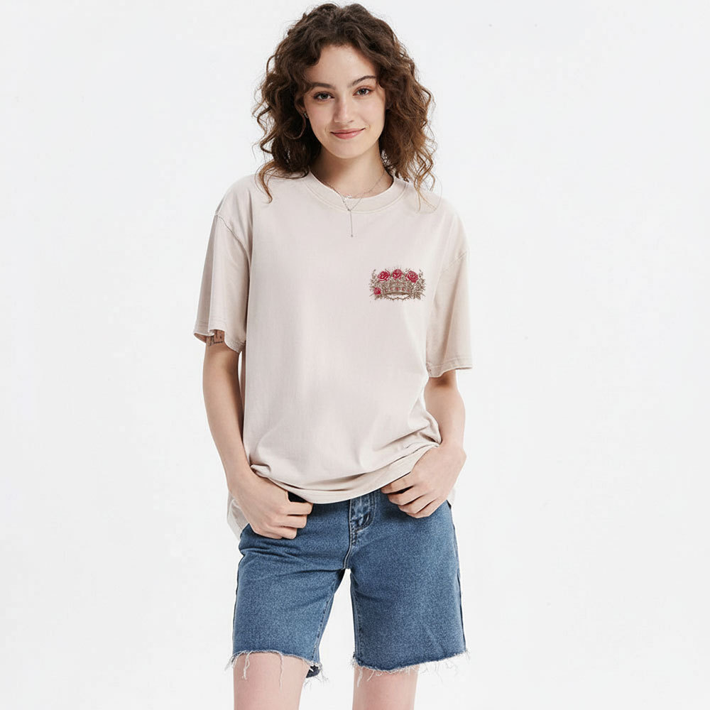 Endure Temptation Receive The Crown Christian Washed T-Shirt