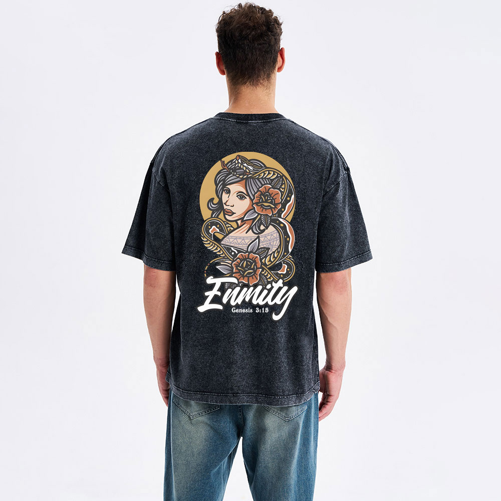 Enimty Christian Washed T-Shirt