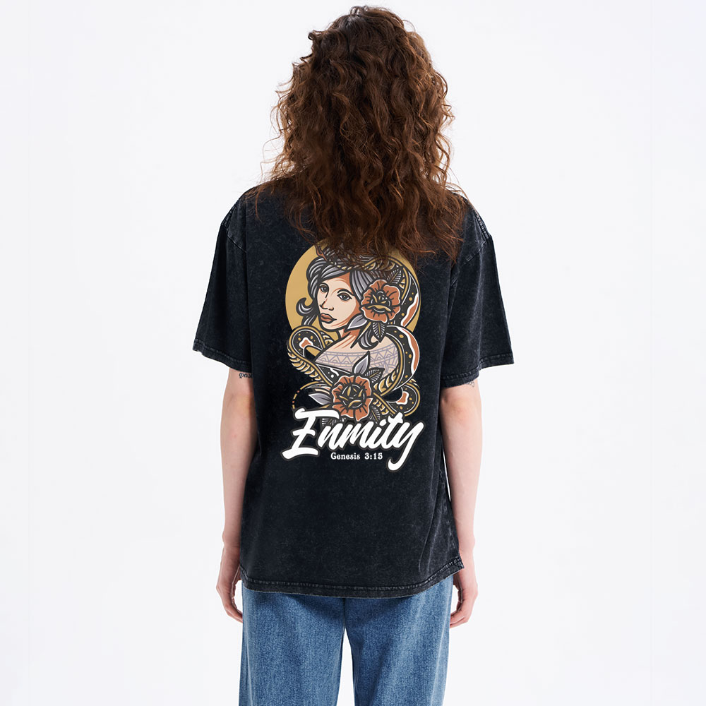 Enimty Christian Washed T-Shirt
