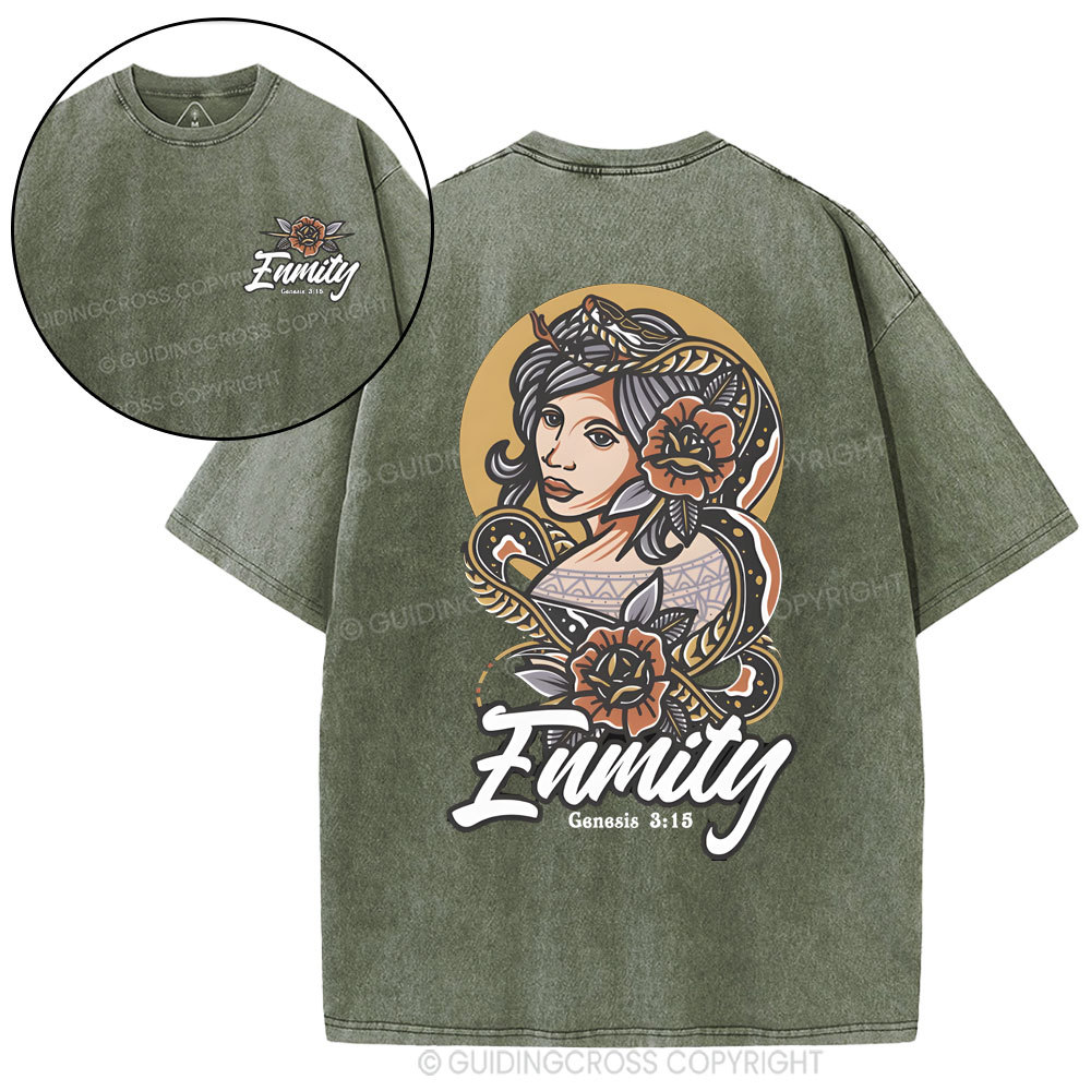 Enimty Christian Washed T-Shirt