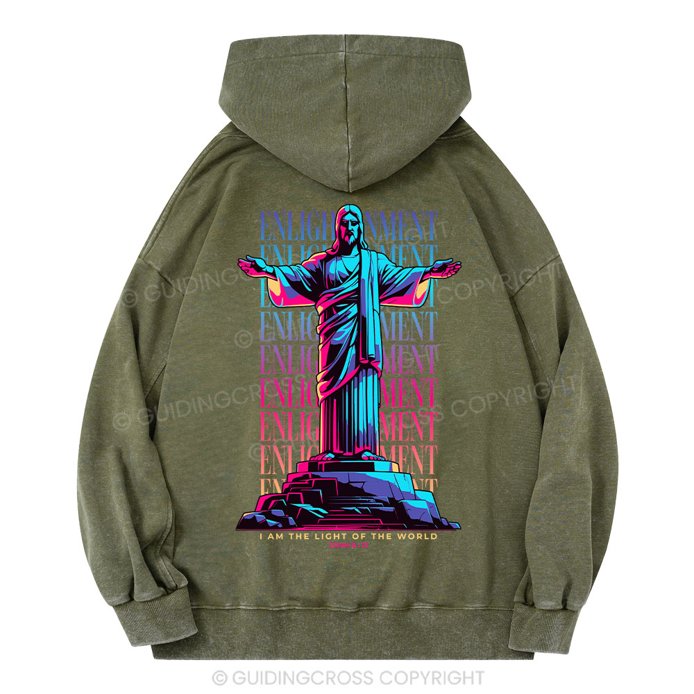 Enlightenment Christian Washed Hoodie