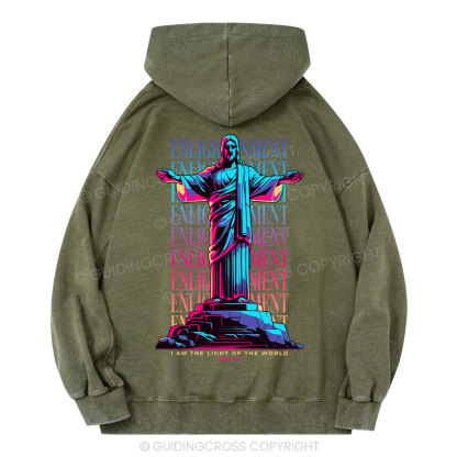 Enlightenment Christian Washed Hoodie