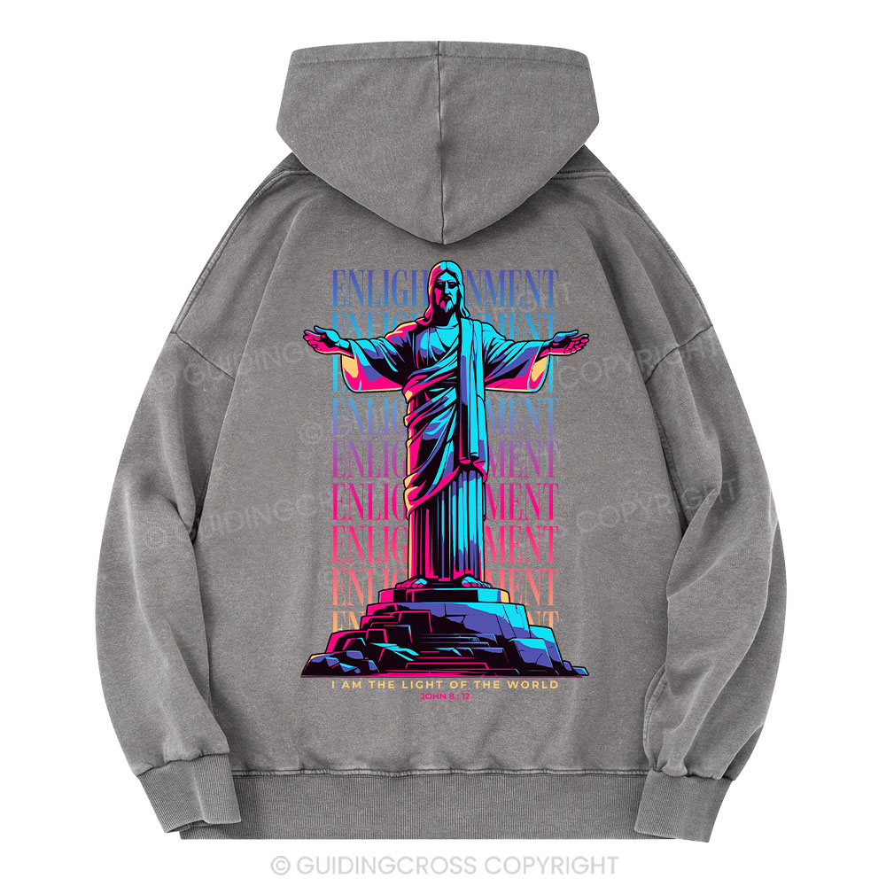 Enlightenment Christian Washed Hoodie