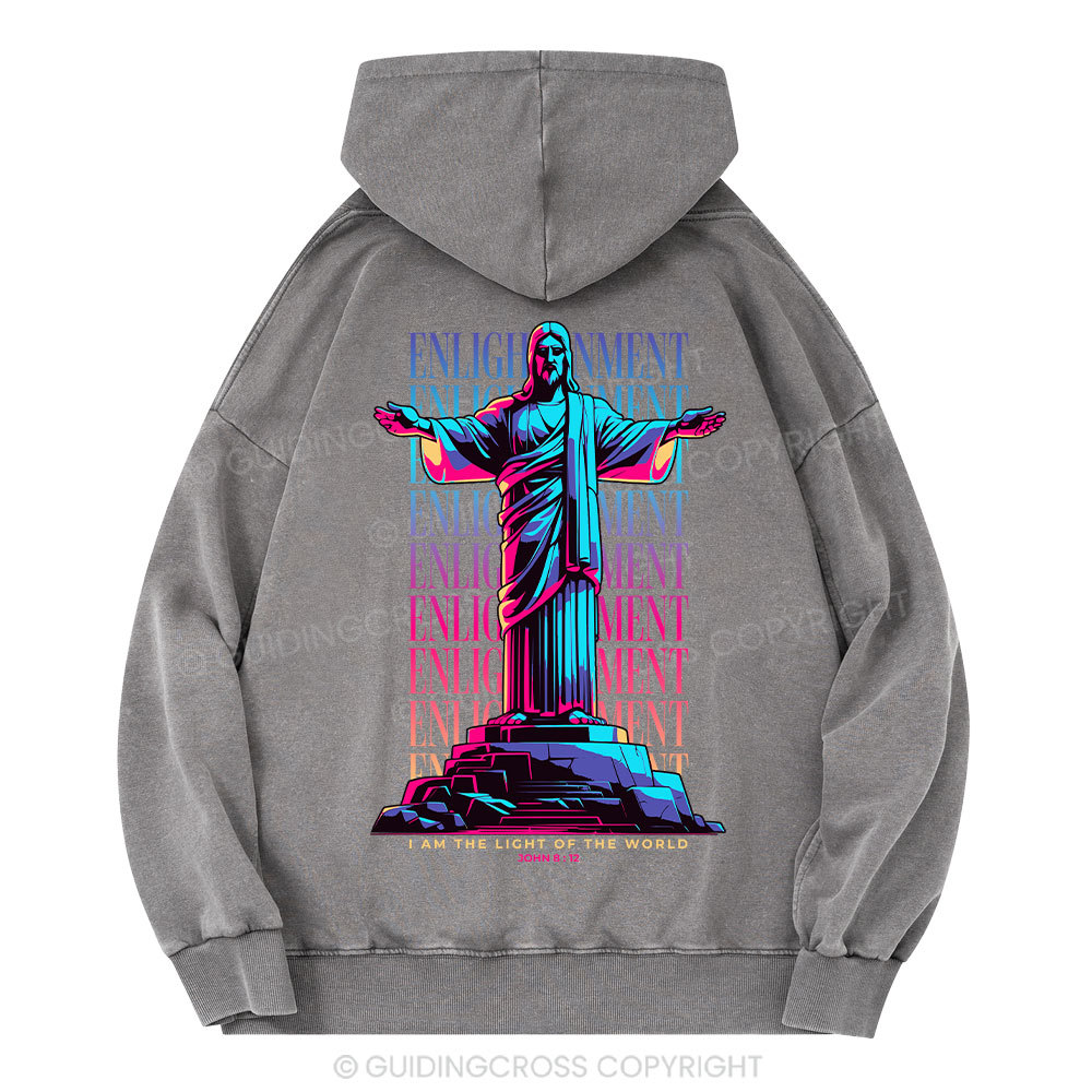 Enlightenment Christian Washed Hoodie