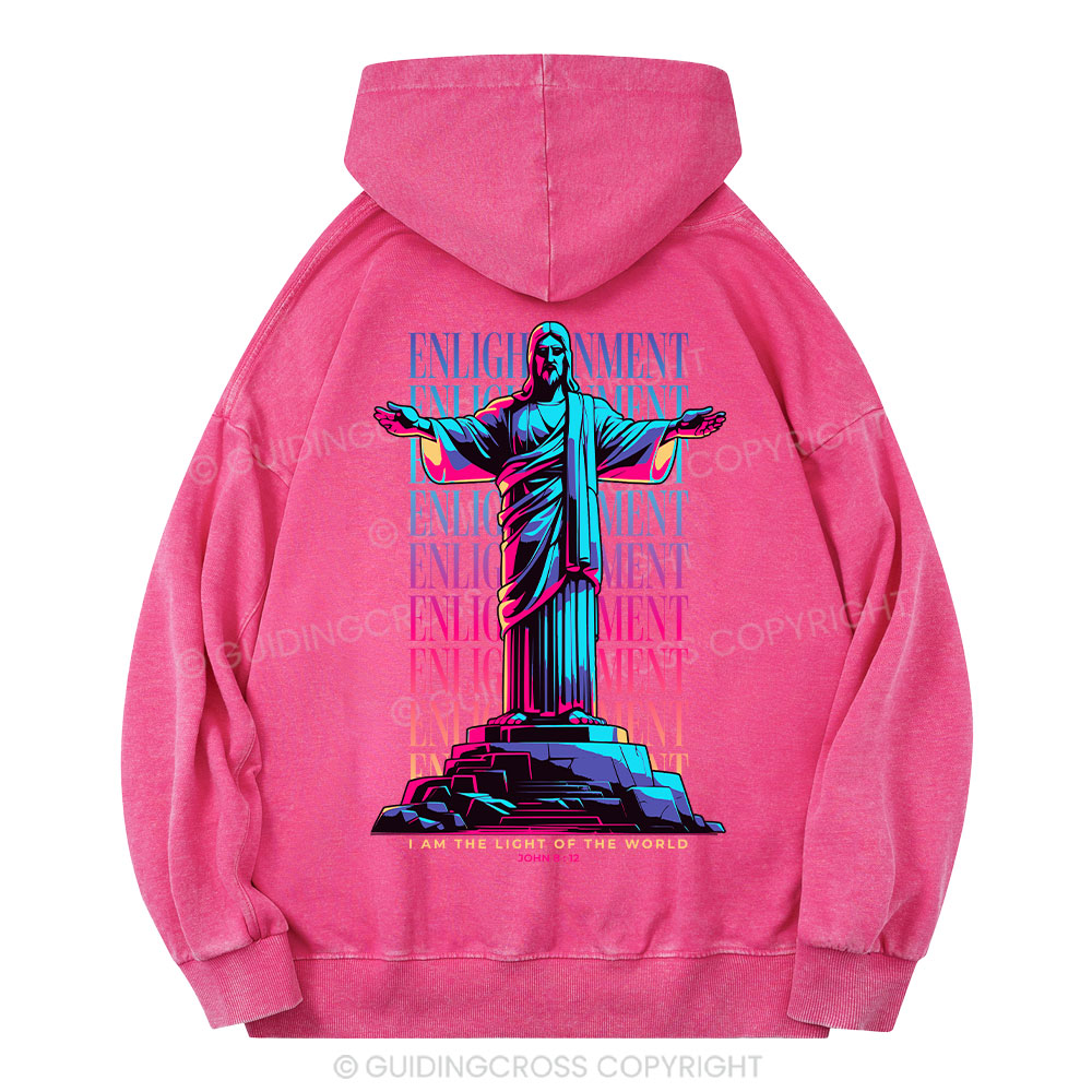 Enlightenment Christian Washed Hoodie