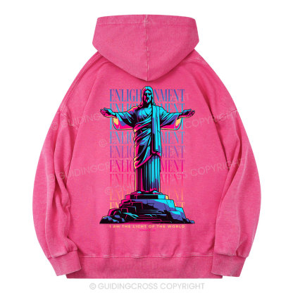 Enlightenment Christian Washed Hoodie