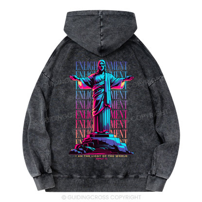 Enlightenment Christian Washed Hoodie