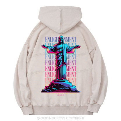 Enlightenment Christian Washed Hoodie