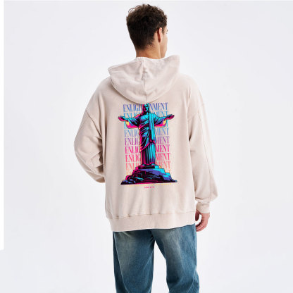 Enlightenment Christian Washed Hoodie