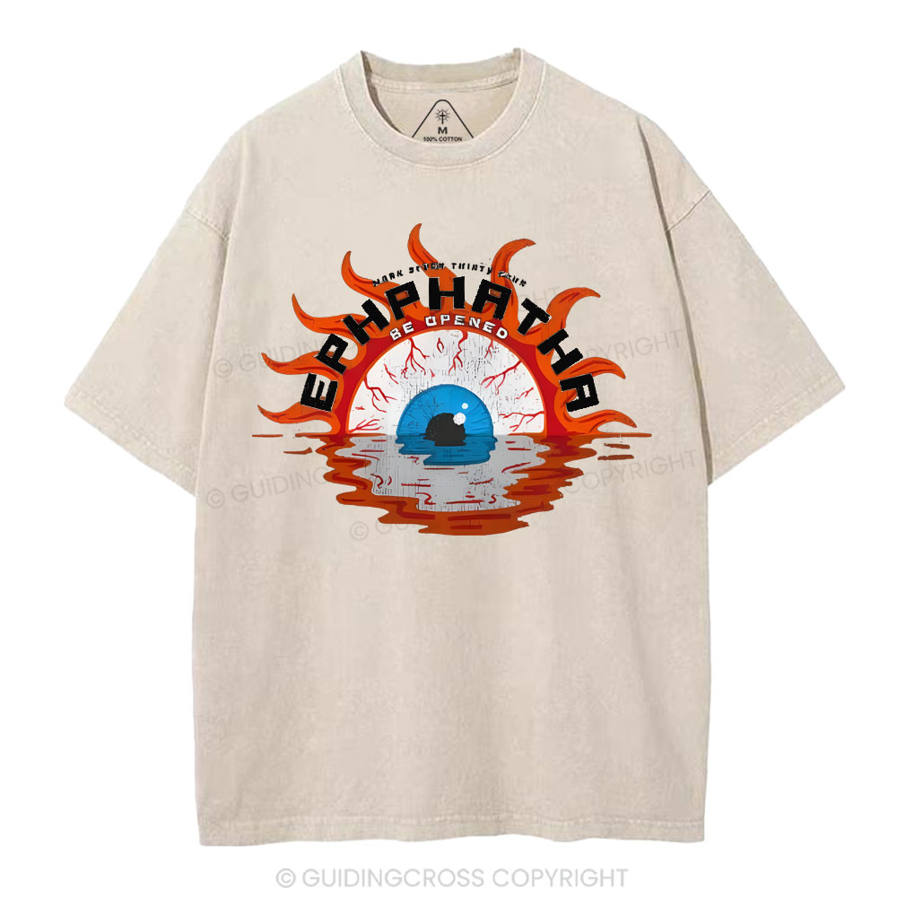 Ephphath Christian Washed T-Shirt