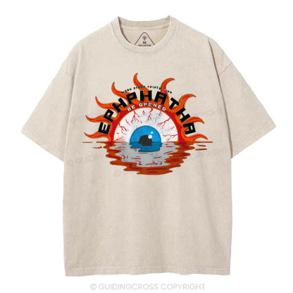 Ephphath Christian Washed T-Shirt