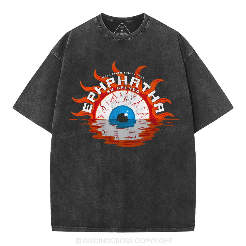 Ephphath Christian Washed T-Shirt