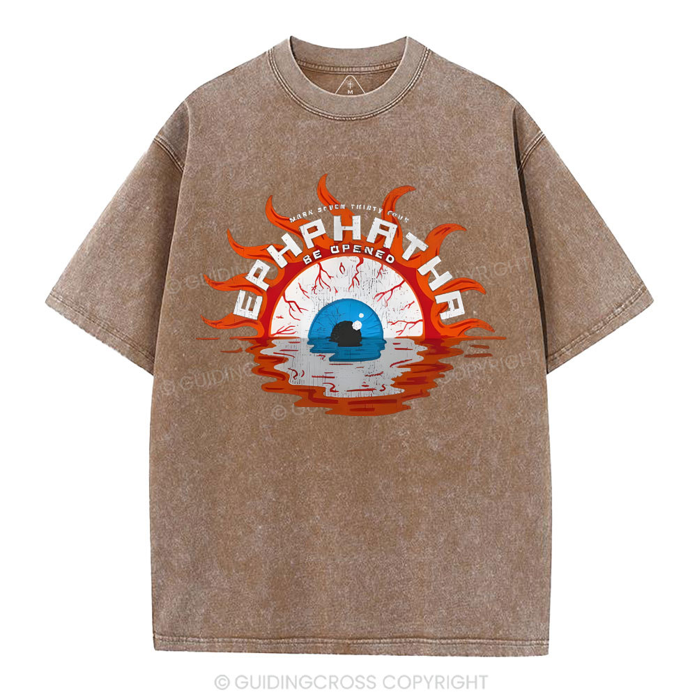 Ephphath Christian Washed T-Shirt