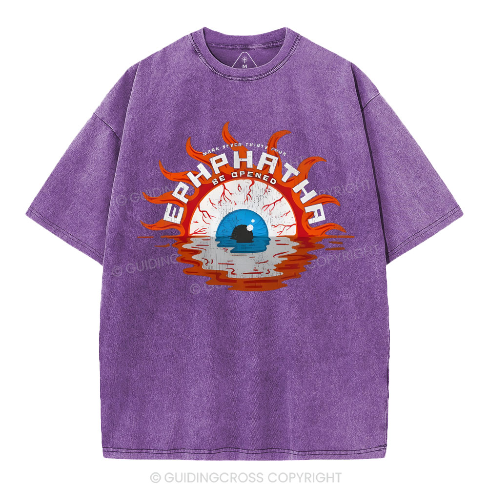 Ephphath Christian Washed T-Shirt