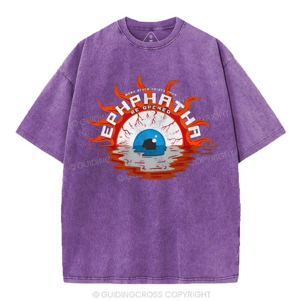 Ephphath Christian Washed T-Shirt
