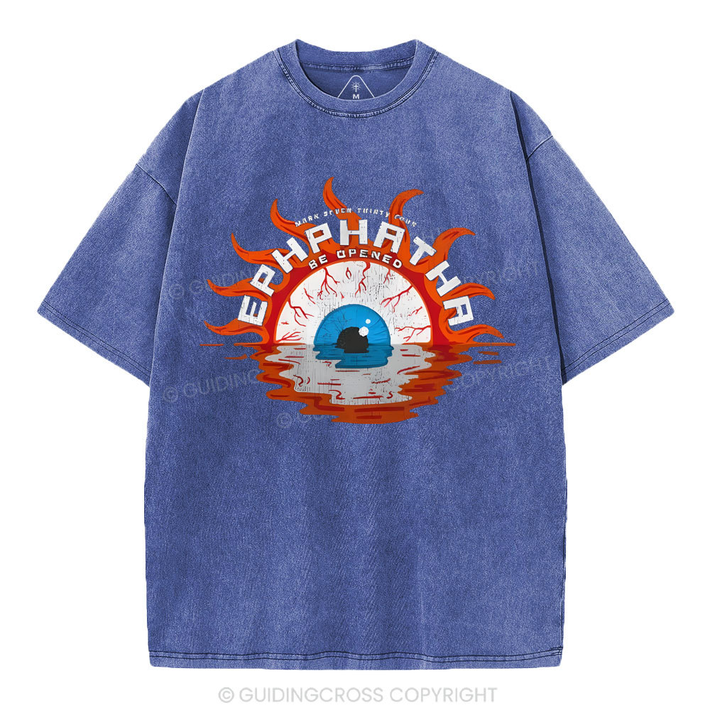 Ephphath Christian Washed T-Shirt