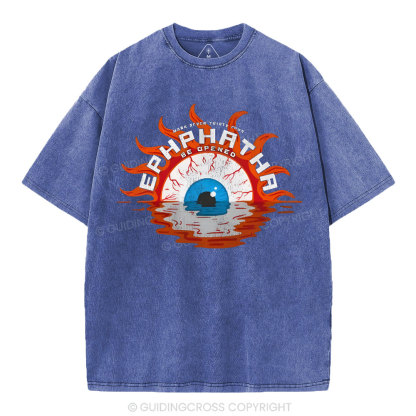 Ephphath Christian Washed T-Shirt