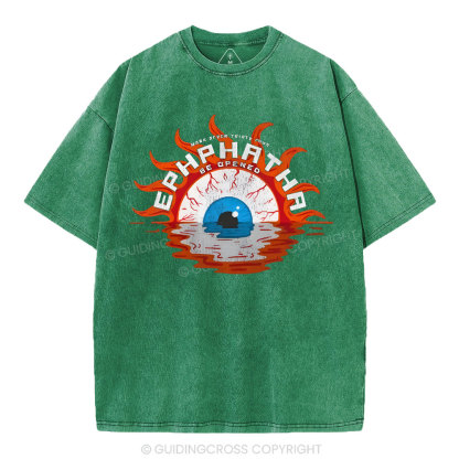 Ephphath Christian Washed T-Shirt