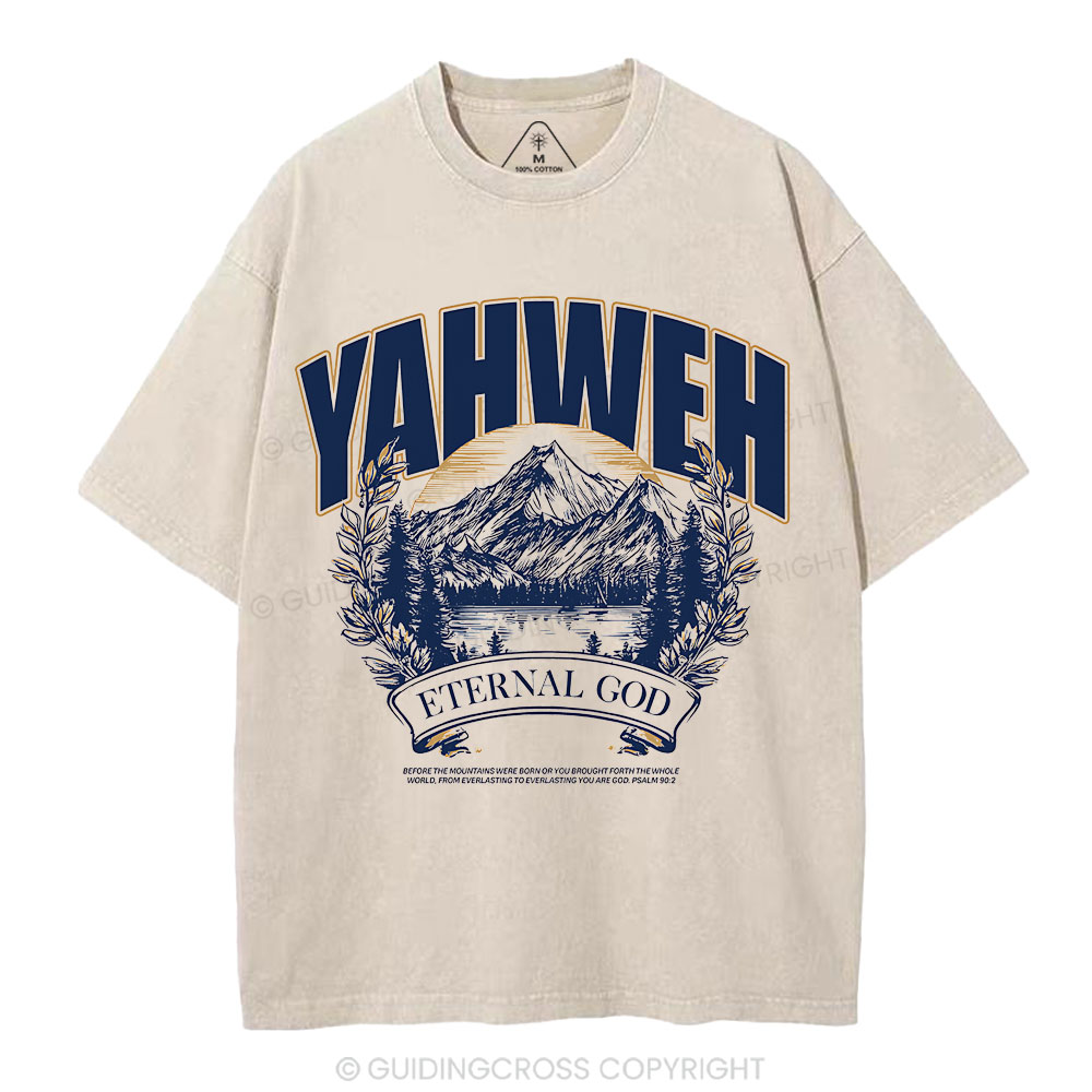 Eternal God Christian Washed T-Shirt