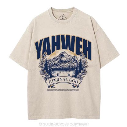 Eternal God Christian Washed T-Shirt