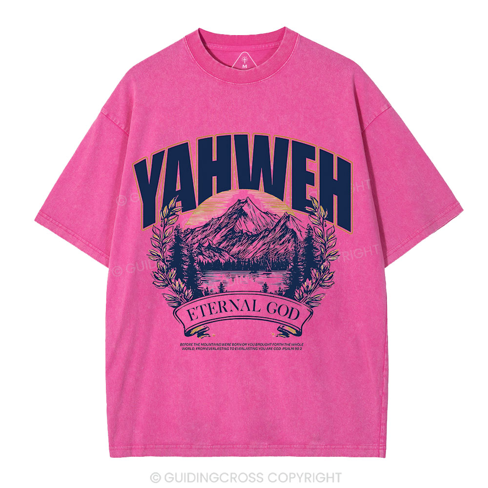 Eternal God Christian Washed T-Shirt