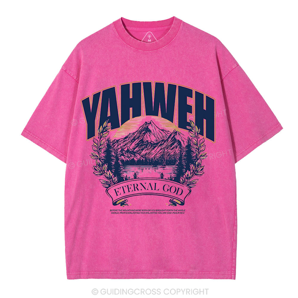 Eternal God Christian Washed T-Shirt