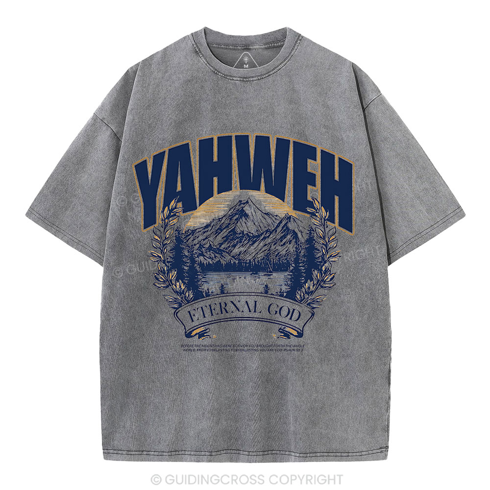 Eternal God Christian Washed T-Shirt