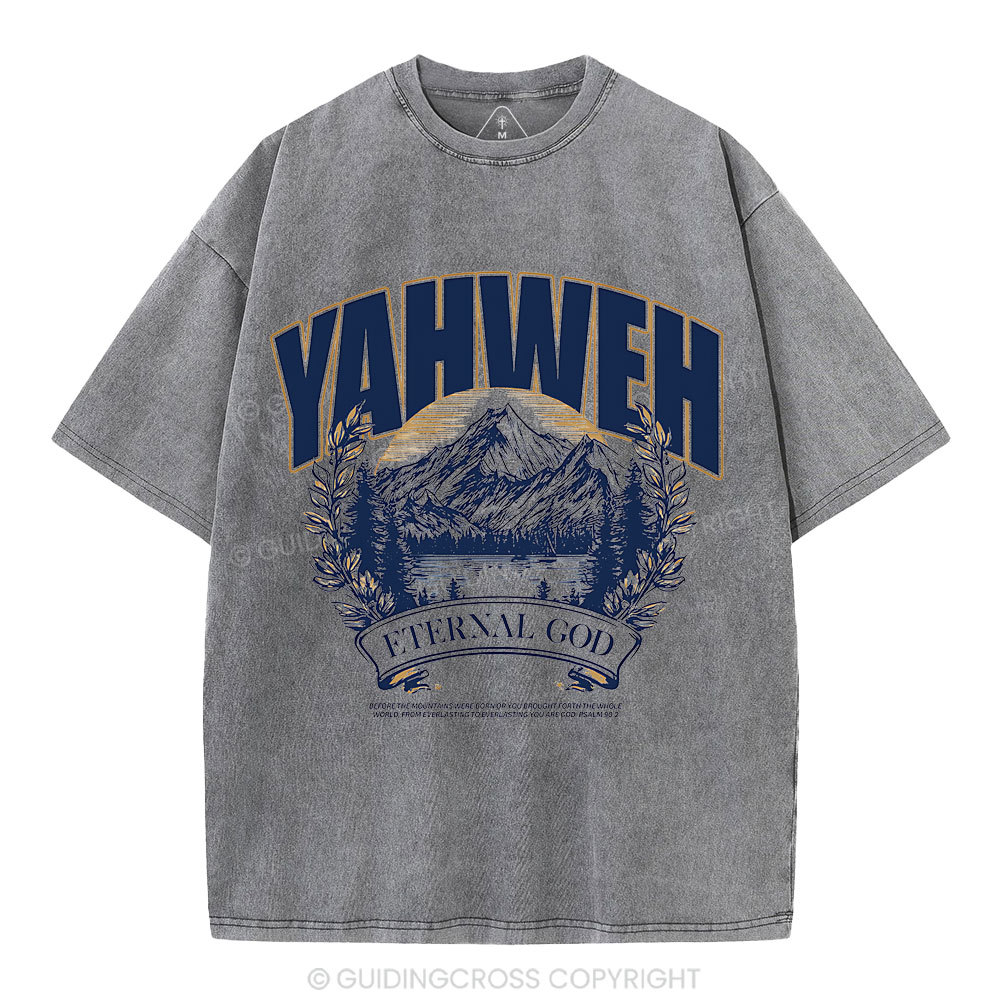 Eternal God Christian Washed T-Shirt