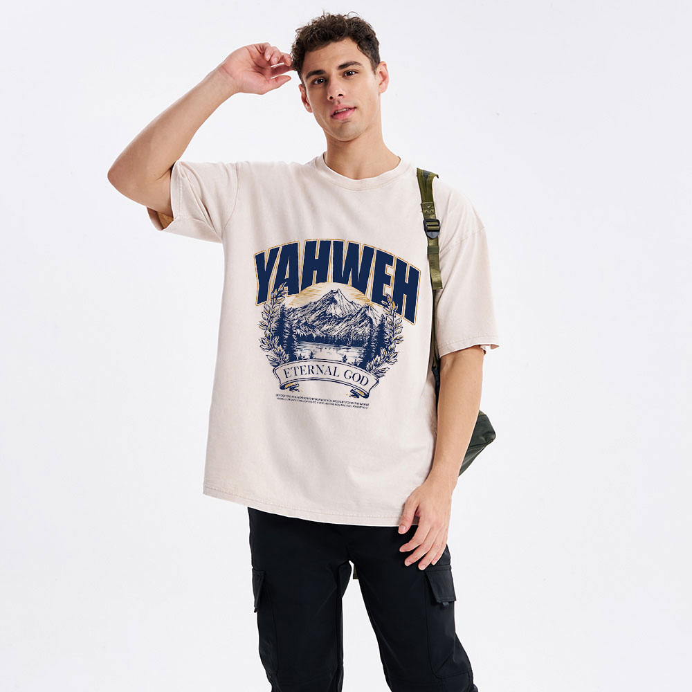 Eternal God Christian Washed T-Shirt