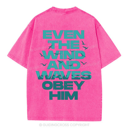 Even-The-Wind-And-Waves-Obey-Him-Christian-Washed-T-Shrit