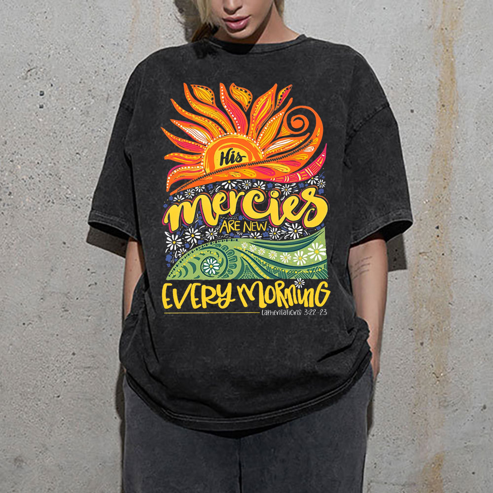 Every Morning Christian Washed T-Shirt