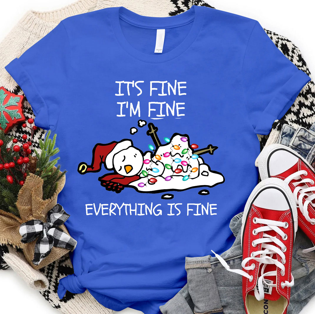 Everything Is Fine Christian T-Shirt