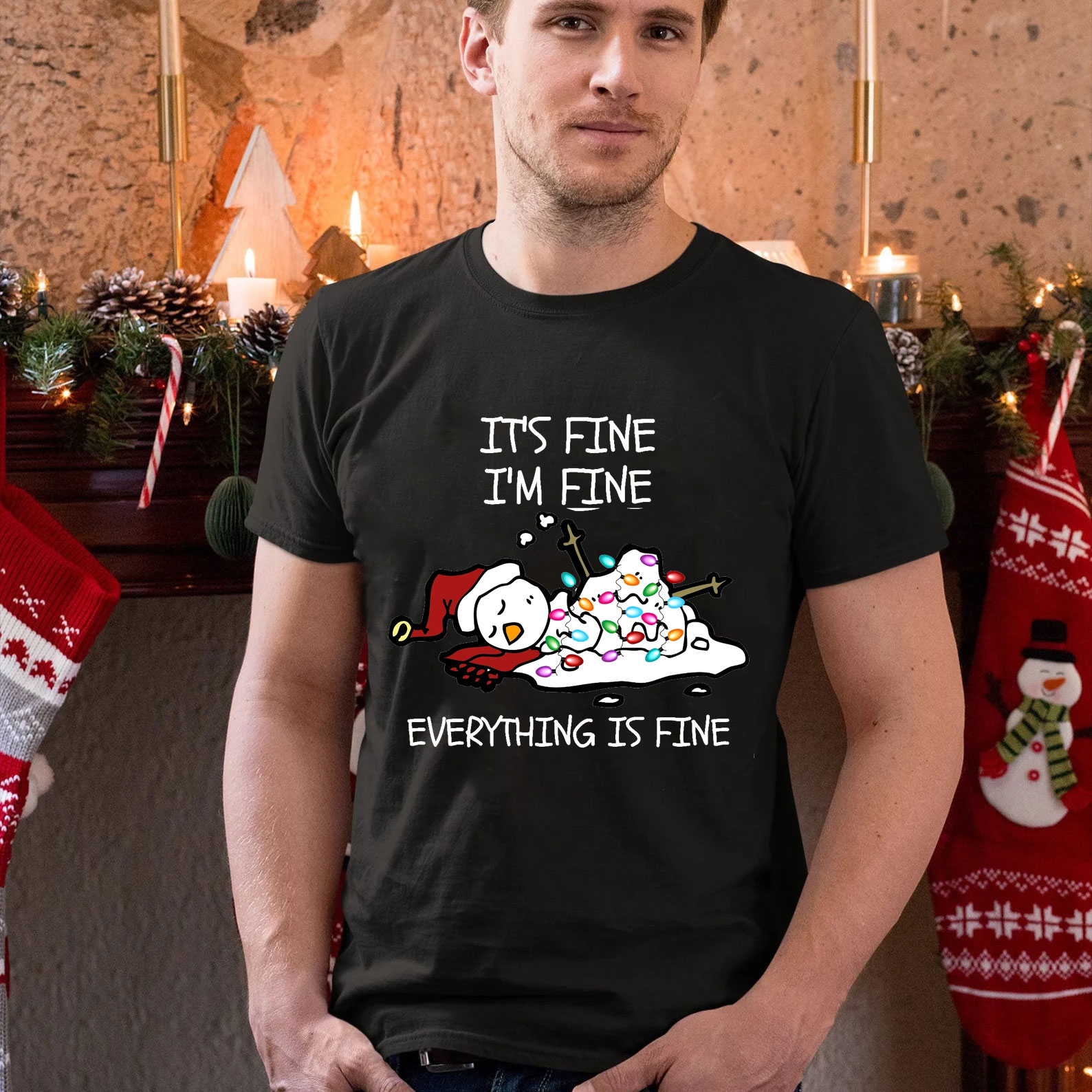 Everything Is Fine Christian T-Shirt
