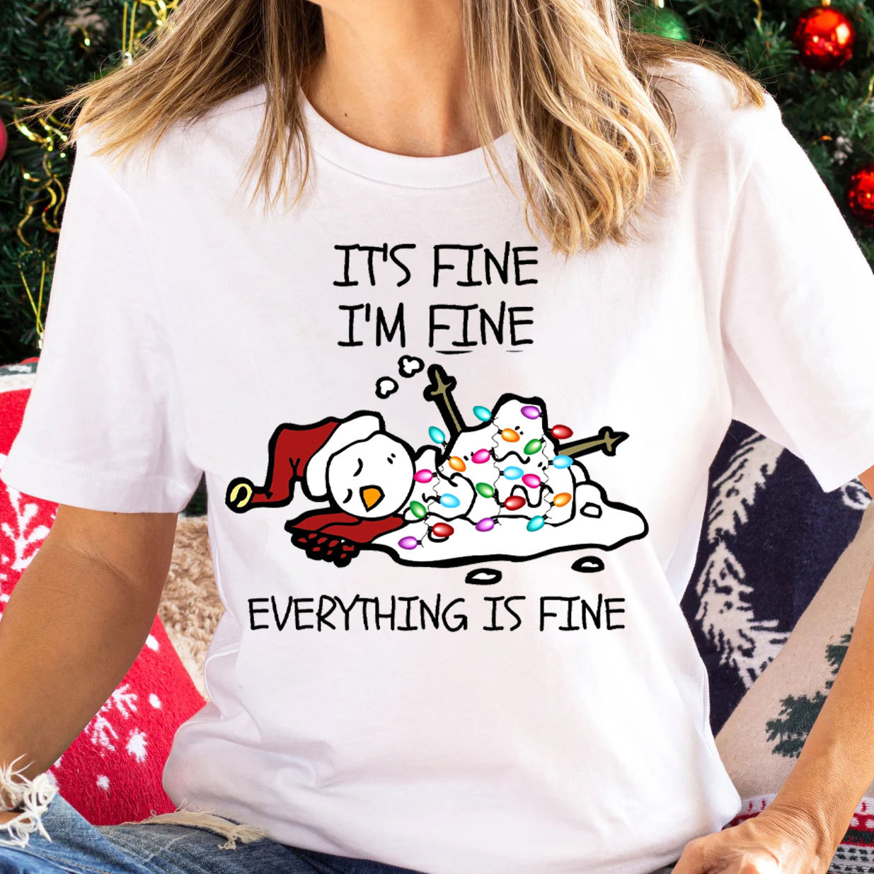 Everything Is Fine Christian T-Shirt