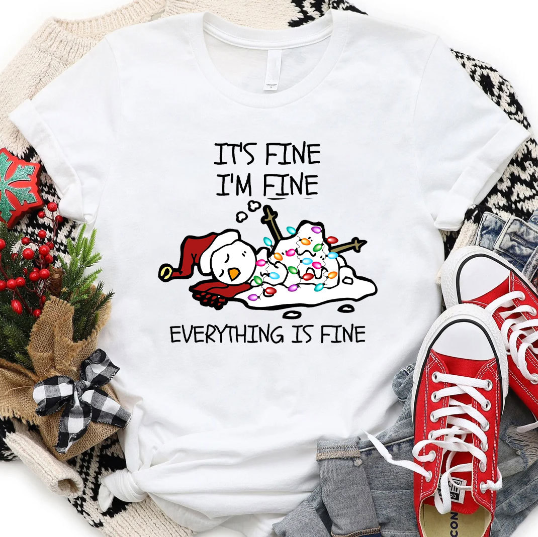 Everything Is Fine Christian T-Shirt