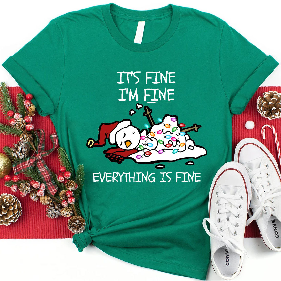 Everything Is Fine Christian T-Shirt