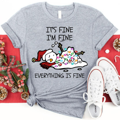 Everything Is Fine Christian T-Shirt