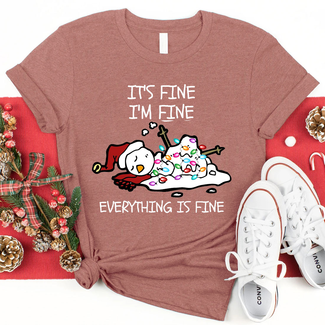 Everything Is Fine Christian T-Shirt