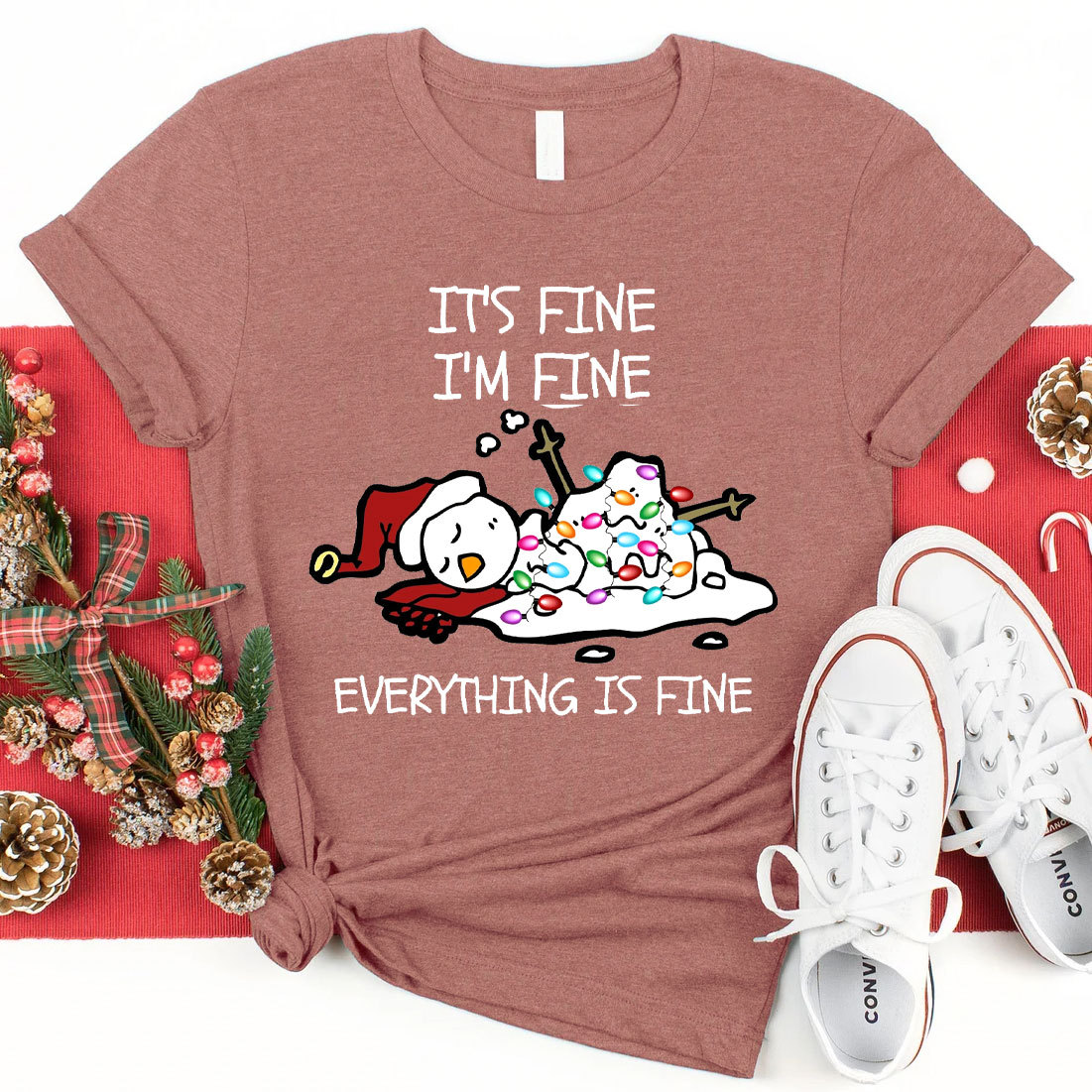 Everything Is Fine Christian T-Shirt