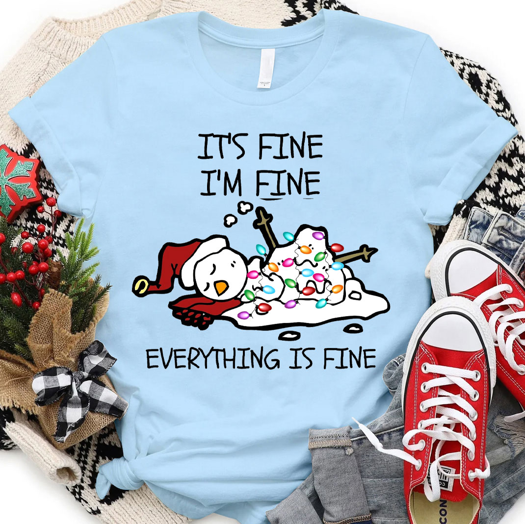Everything Is Fine Christian T-Shirt