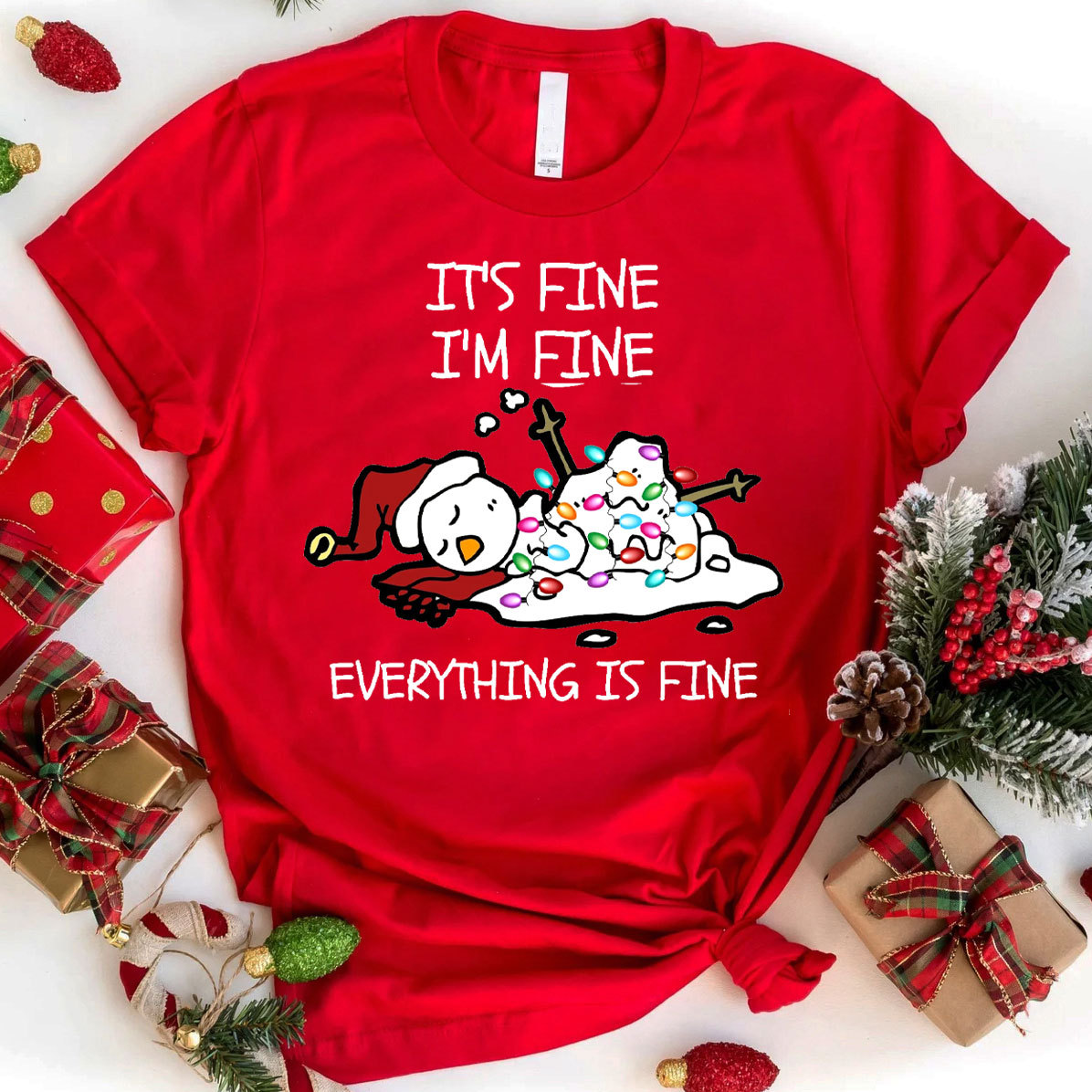 Everything Is Fine Christian T-Shirt
