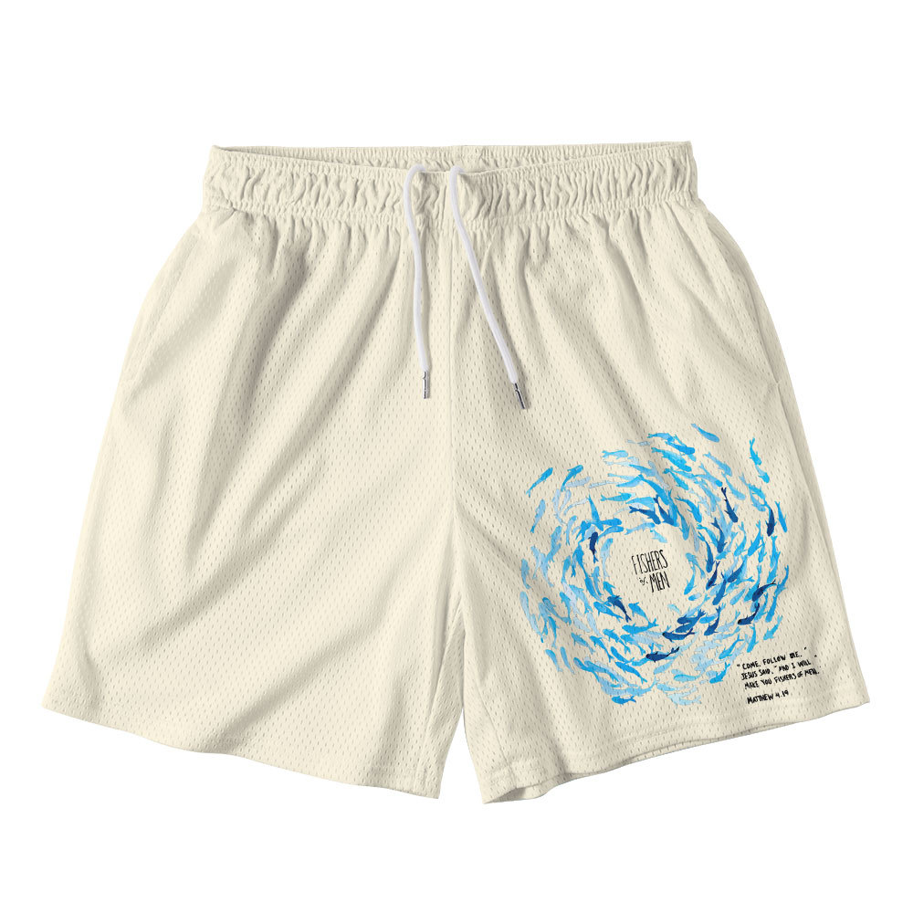 Fishers Of Man Christian Mesh Shorts