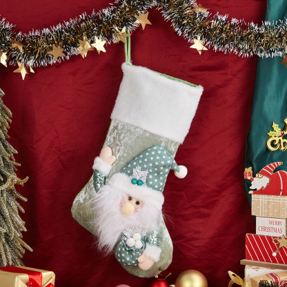 Facecloth 3D Christmas Stocking