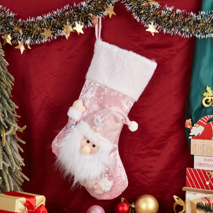 Facecloth 3D Christmas Stocking
