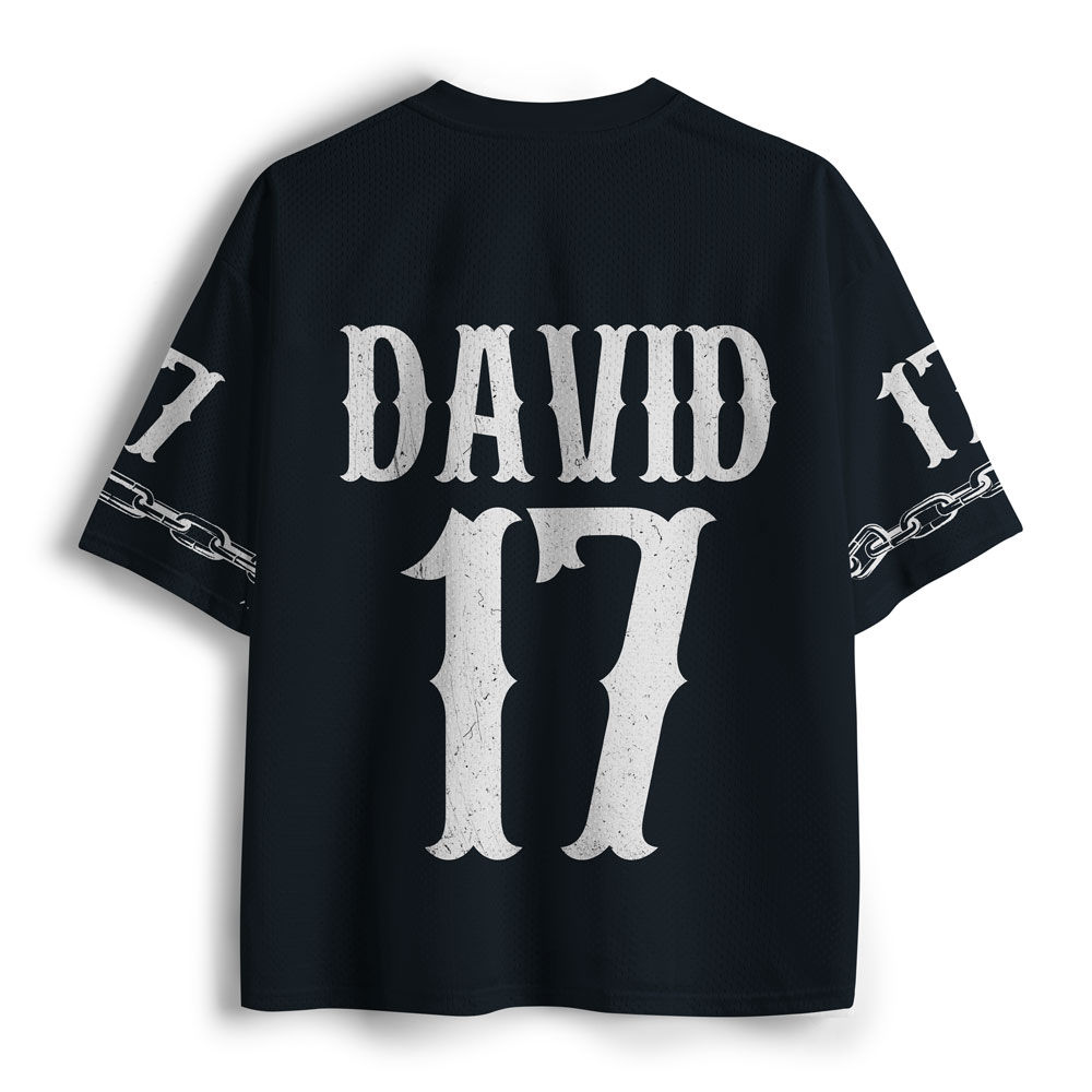 Faith Over Fear Christian Mesh Jersey